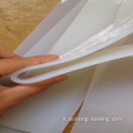 Foglio di gomma in silicone bianco